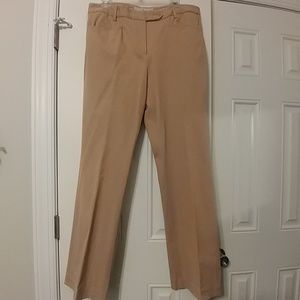 Beige Hilfiger trousers cotton stretch janie fit